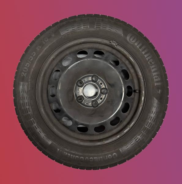 Continental Sommerreifen auf Stahlfelgen SKODA OCTAVIA - 205/55R16 - 4 Stück